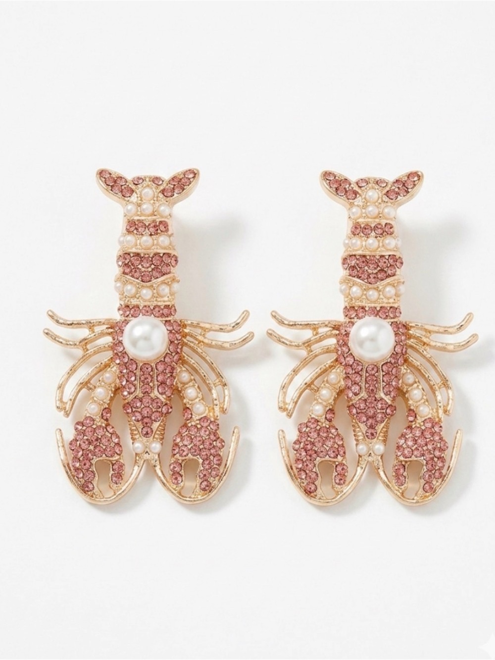 NWT ⚜️💖⚜️ Piper K Gorgeous Lobster Stud Earrings